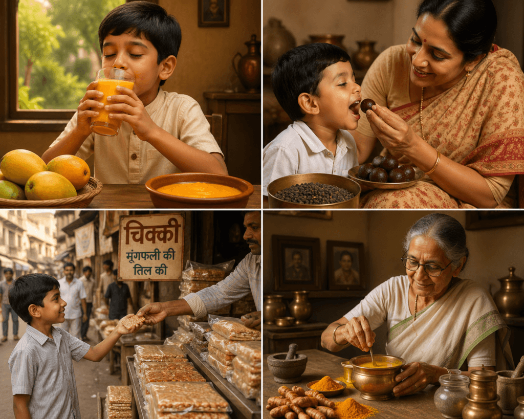 Childhood Memories represents the Paper Boat Juice Company